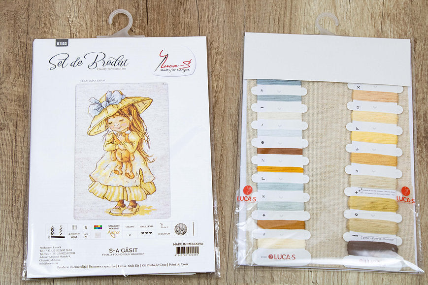 Cross Stitch Kit Luca-S - Finally Found You, B1103