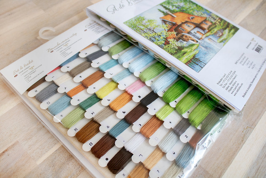 Cross Stitch Kit Luca-S - Spring Landscape, B492