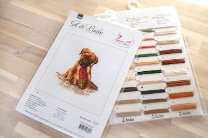 Cross Stitch Kit Luca-S - The Boxer, B2338
