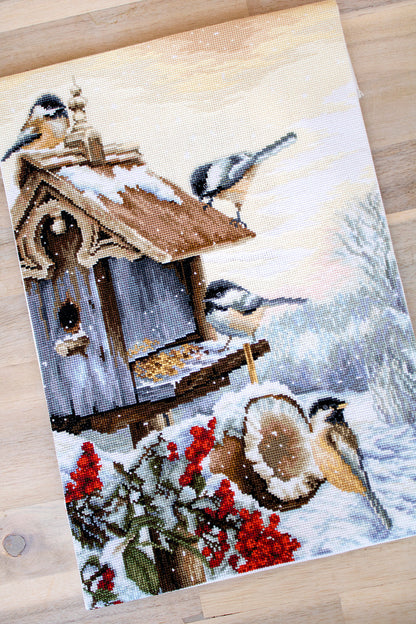 Cross Stitch Kit Luca-S - Bird House, BU4021