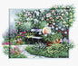Cross Stitch Kit Luca-S - Blooming Garden, BU4012