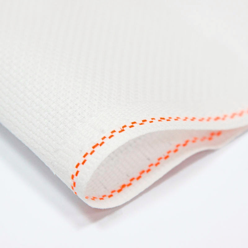 Zweigart Aida 14 Ct. Needlework Fabric, White Color - 100