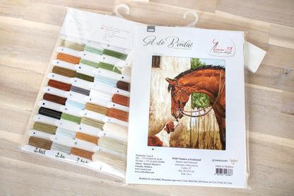 Cross Stitch Kit Luca-S - Hunter and Foxhound, B580