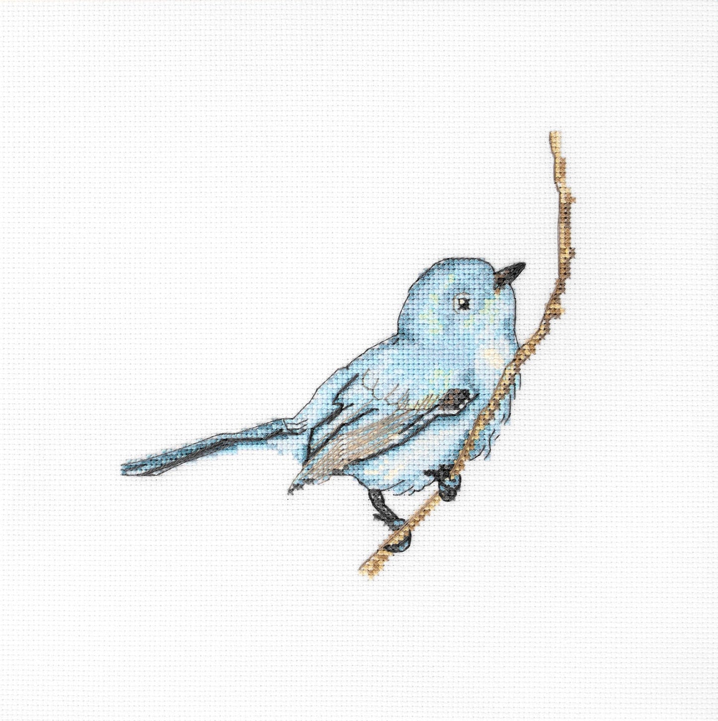 Cross Stitch Kit Luca-S - Blue Bird, B1158