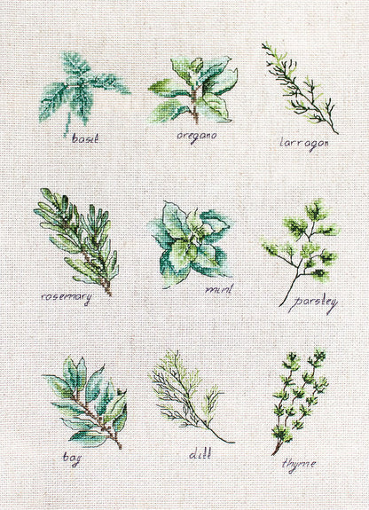 Cross Stitch kit Luca-S - Spices and Herbs, B2346