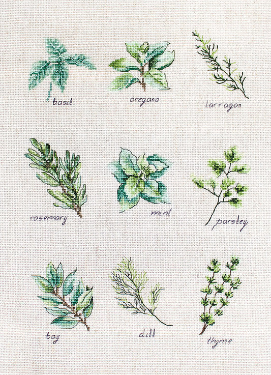 Cross Stitch kit Luca-S - Spices and Herbs, B2346