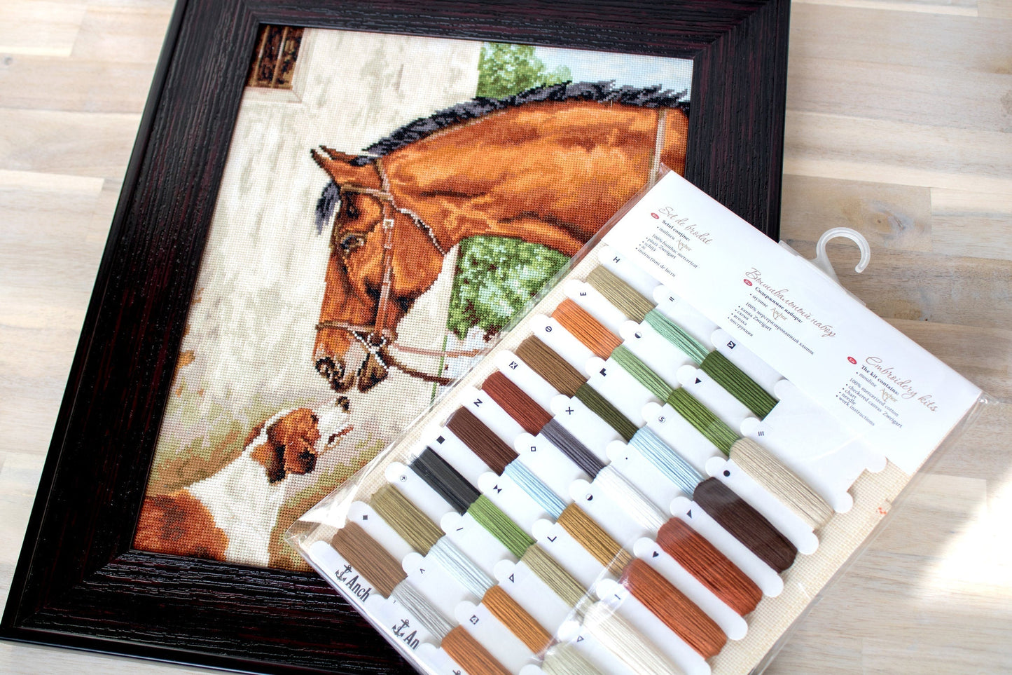 Cross Stitch Kit Luca-S - Hunter and Foxhound, B580
