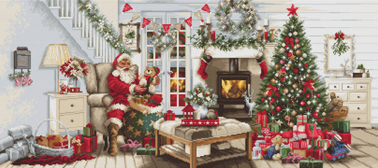 Cross Stitch Kit Luca-S - Santa Interior, B2408