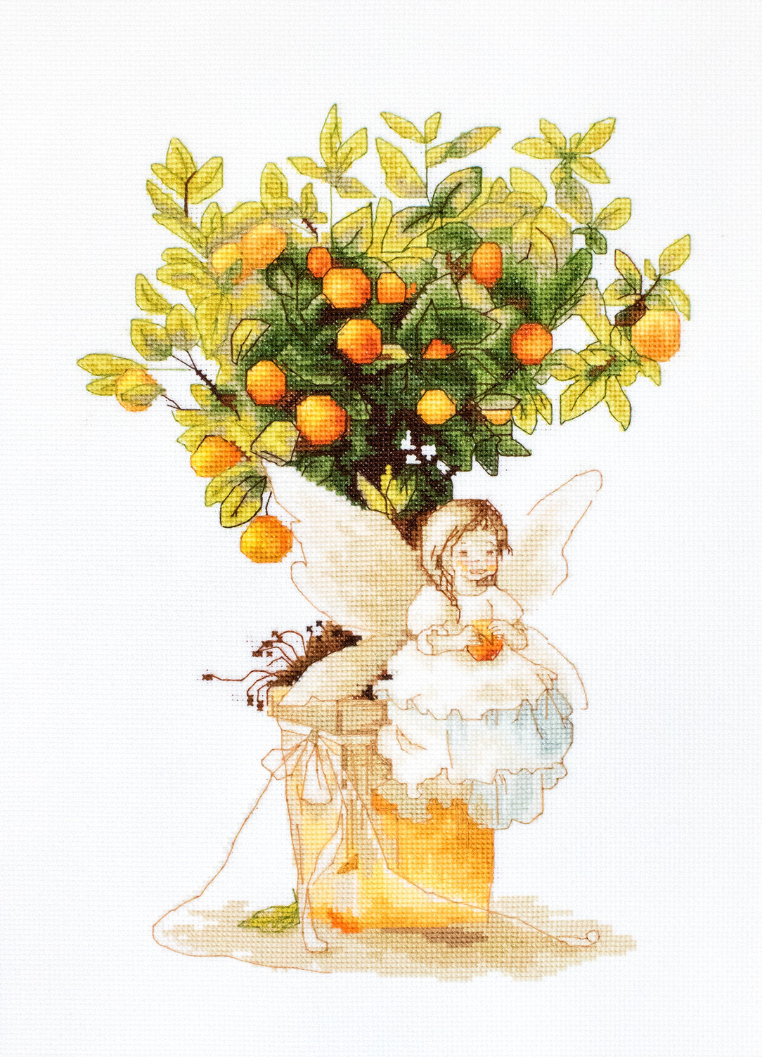 Cross Stitch Kit Luca-S - The Tangerine, B1112