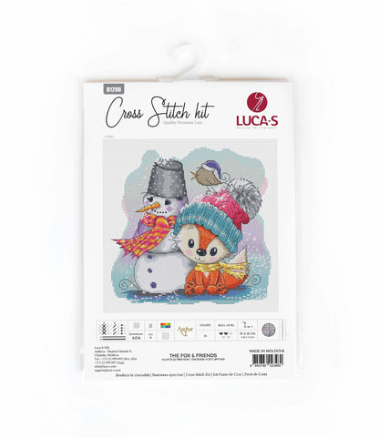 Cross Stitch Kit Luca-S - The Fox & Friends, B1200