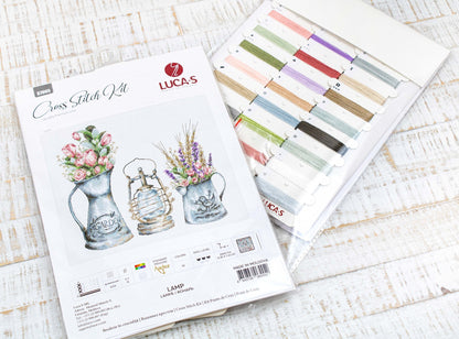 Cross Stitch Kit Luca-S - Lamp - HobbyJobby