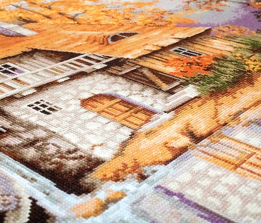 Cross Stitch Kit Luca-S - Autumn Landscape, B481