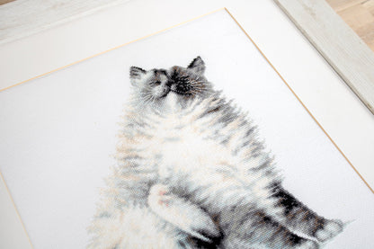 Cross Stitch Kit Luca-S - The Micky Kitty, B2269
