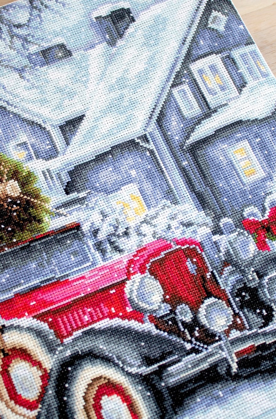 Cross Stitch Kit Luca-S - Winter Holidays, BU4010