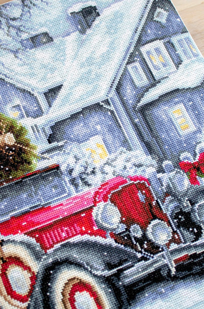 Cross Stitch Kit Luca-S - Winter Holidays, BU4010