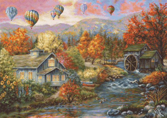 Cross Stitch Kit Luca-S - Autumn Creek Mill, B616