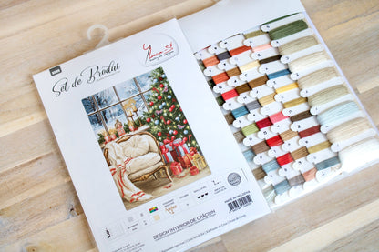 Cross Stitch Kit Luca-S - Christmas Interior Design, B599