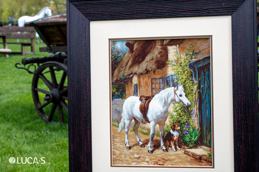 Cross Stitch Kit Luca-S - Next to the cabin, B572