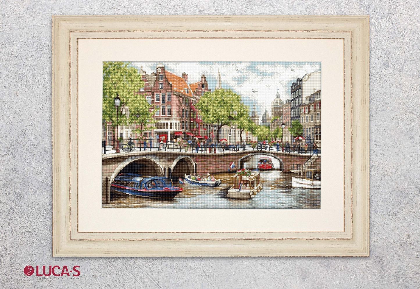 Cross Stitch Kit Luca-S - Amsterdam, BU5005