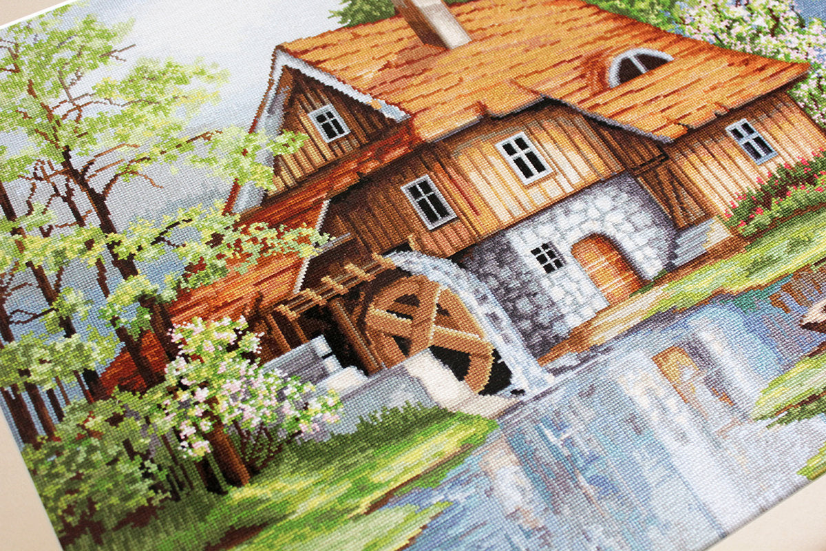 Cross Stitch Kit Luca-S - Spring Landscape, B492