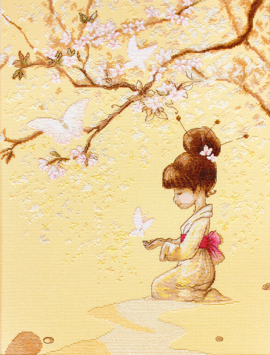 Cross Stitch Kit Luca-S - The Butterflies, B1145