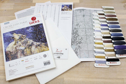 Cross Stitch Kit Luca-S - Snowfall, BU5004