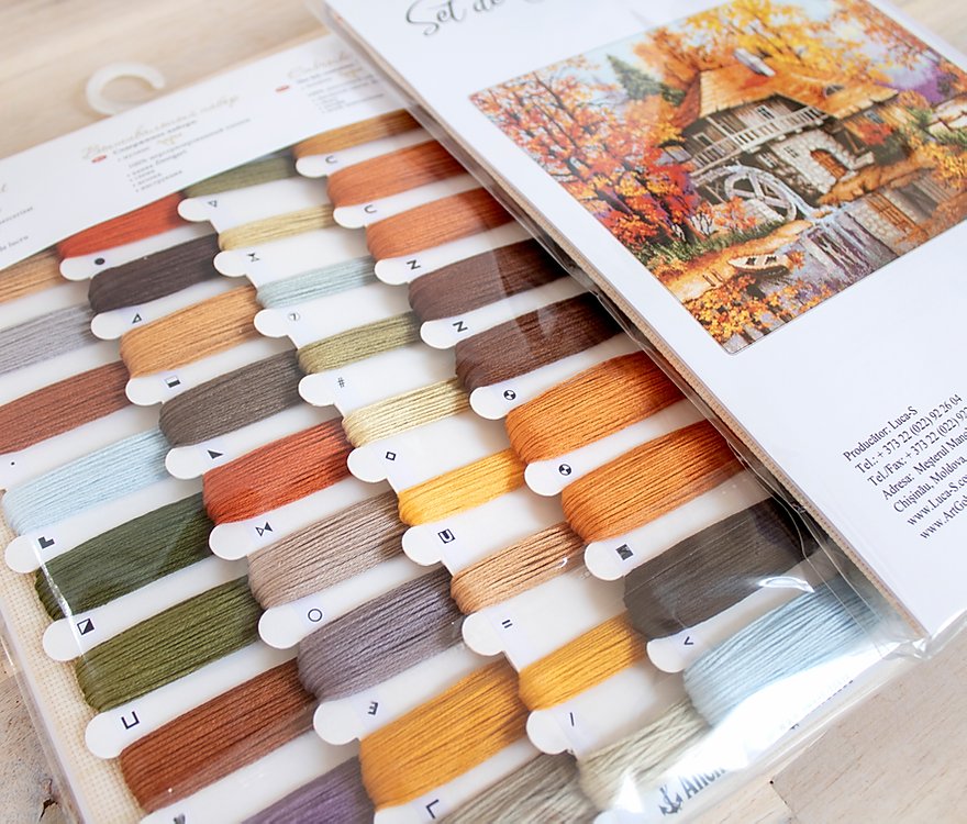 Cross Stitch Kit Luca-S - Autumn Landscape, B481