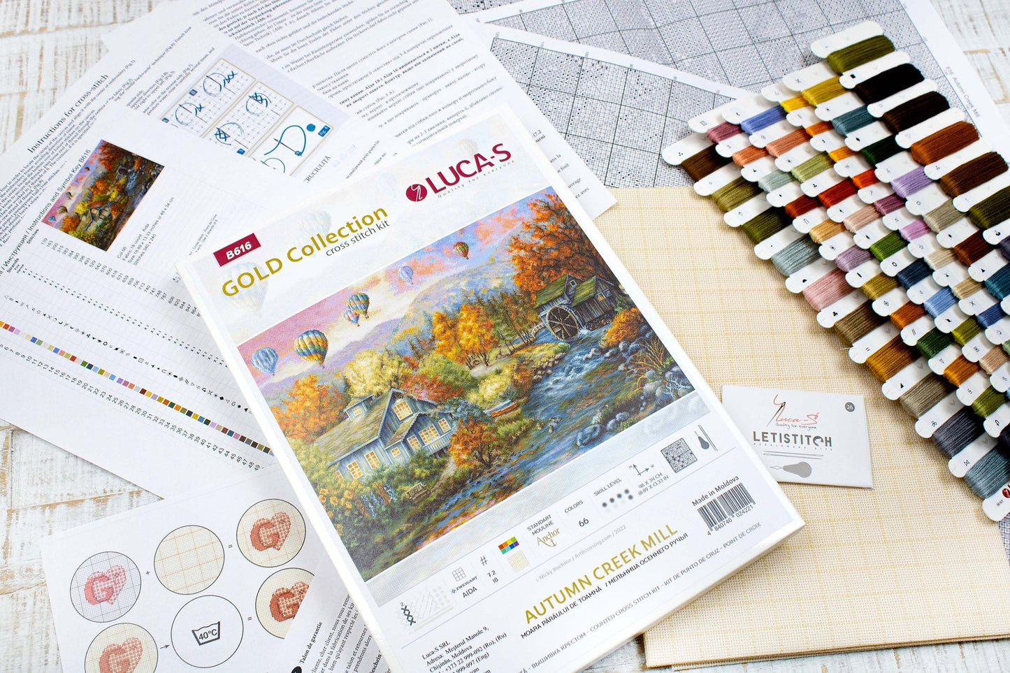 Cross Stitch Kit Luca-S - Autumn Creek Mill, B616