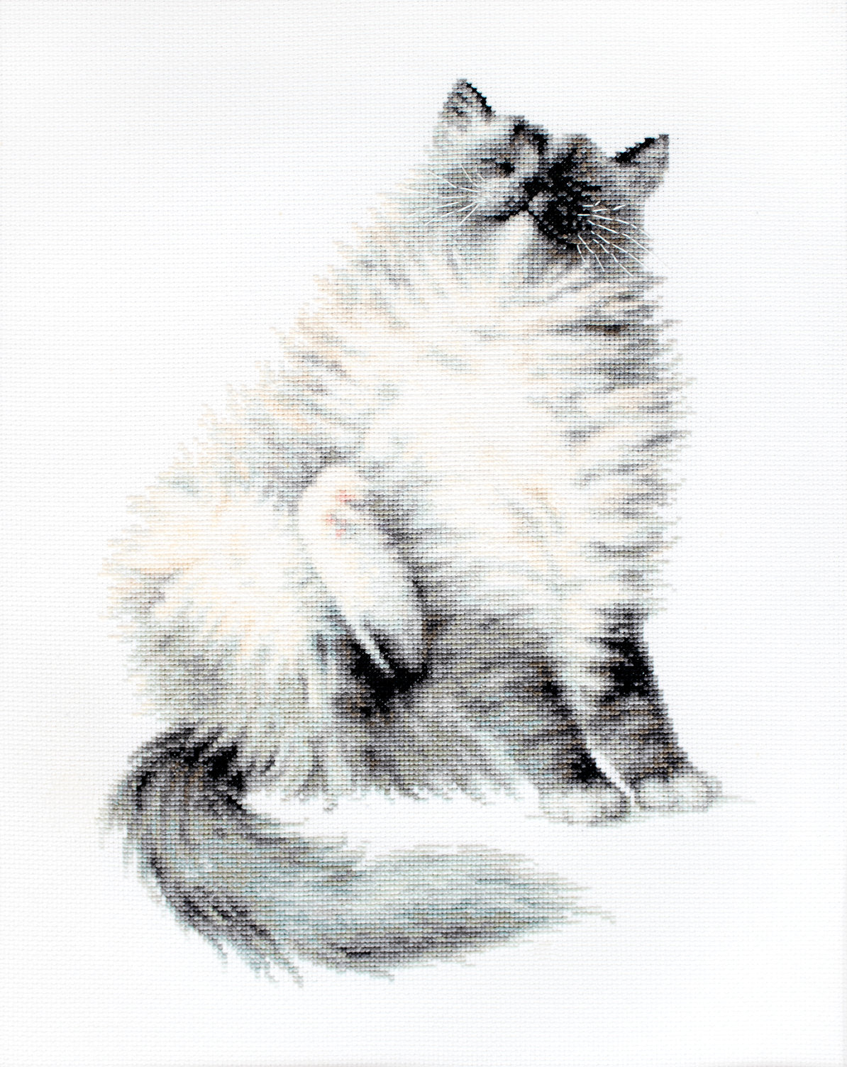 Cross Stitch Kit Luca-S - The Micky Kitty, B2269