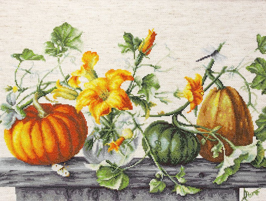 Cross Stitch Kit Luca-S - Pumpkins, B2303