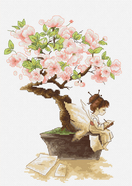 Cross Stitch Kit Luca-S - Sakura's Fairy, B1114