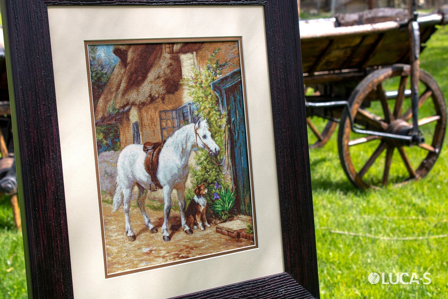 Cross Stitch Kit Luca-S - Next to the cabin, B572