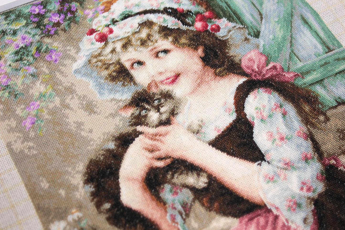 Cross Stitch Kit Luca-S - The Little Kitty, B538