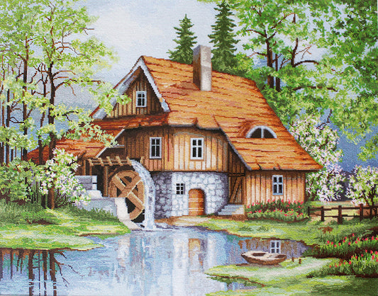 Cross Stitch Kit Luca-S - Spring Landscape, B492