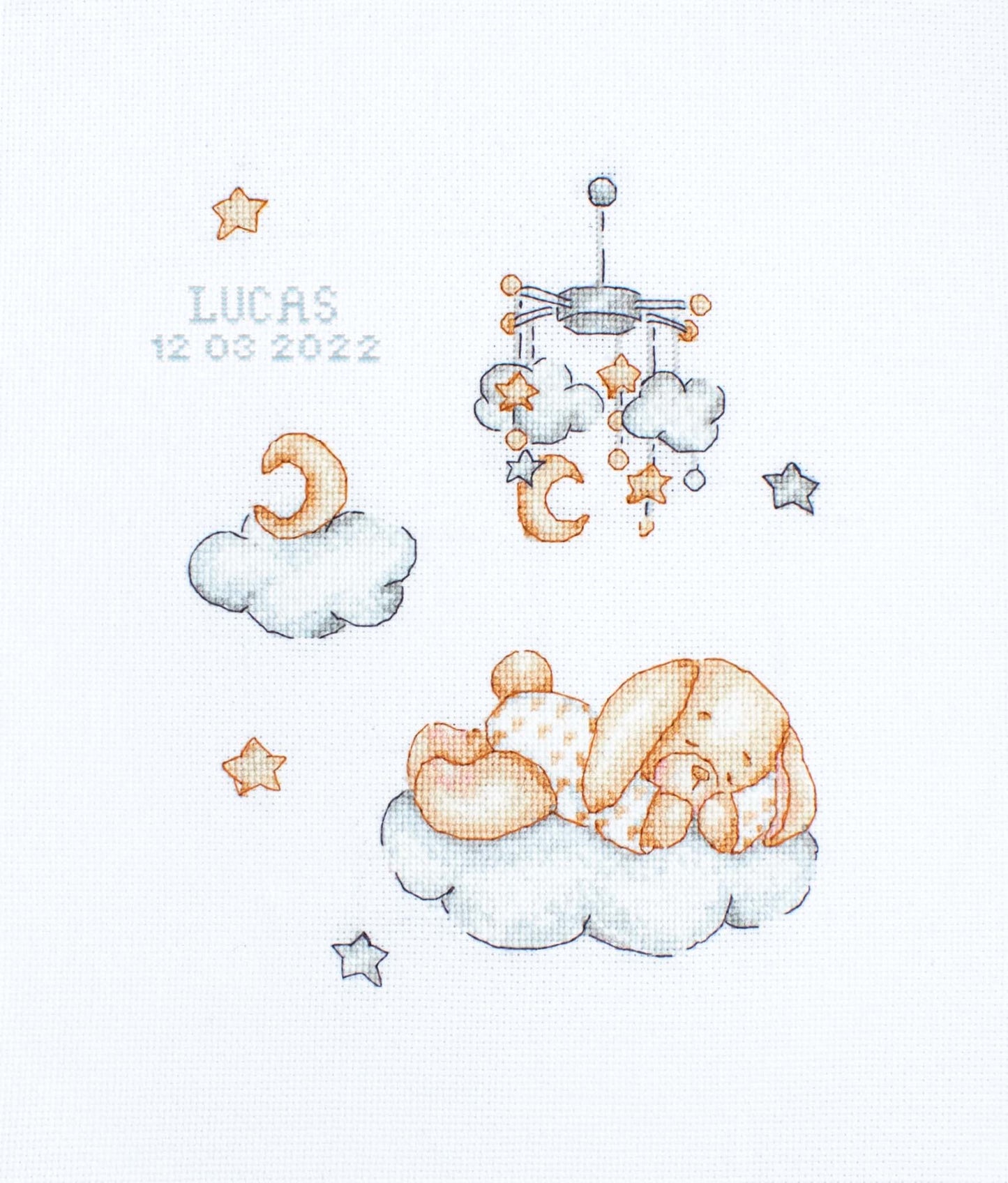 Cross Stitch Kit Luca-S - Sleepy, B1193