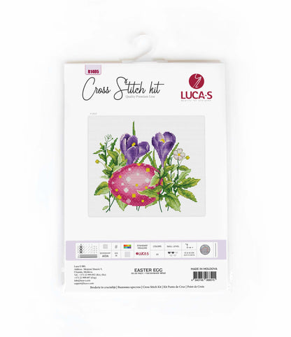 Cross Stitch Kit Luca-S - Easter Egg, B1405