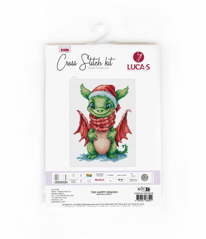 Cross Stitch Kit Luca-S - The Happy Dragon, B1406