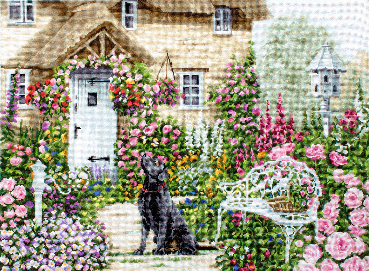 Cross Stitch Kit - The Cottage Garden, B2377