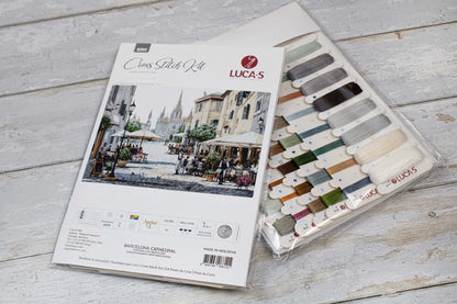 Cross Stitch Kit Luca-S - Barcelona Cathedral, B2411