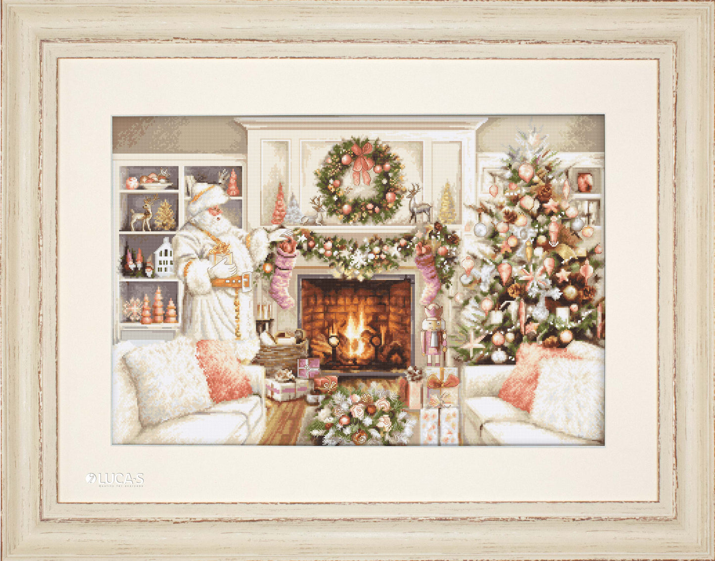 Cross Stitch Kit Luca-S - New Year, B2416