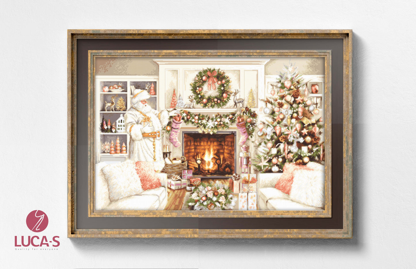 Cross Stitch Kit Luca-S - New Year, B2416