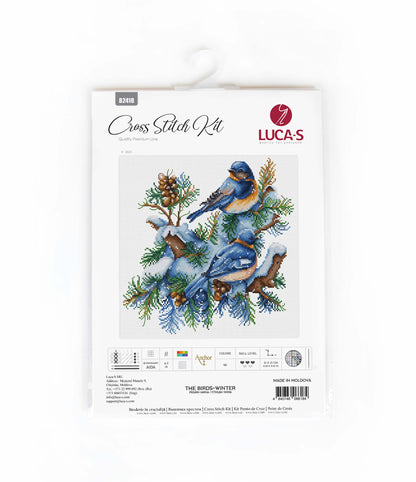 Cross Stitch Kit Luca-S - The Birds-Winter, B2418