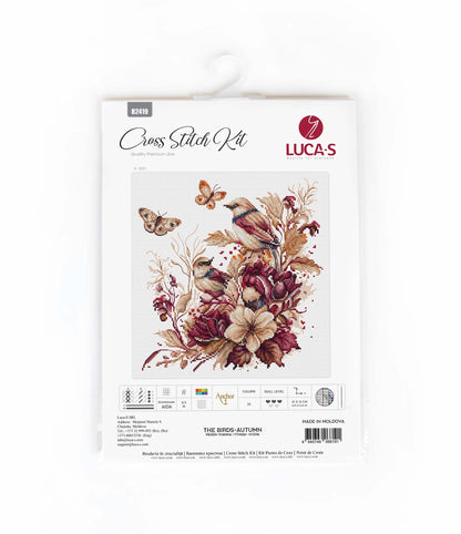 Cross Stitch Kit Luca-S - The Birds-Autumn, B2419