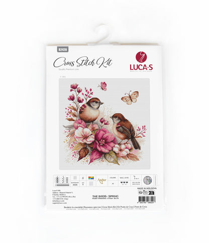 Cross Stitch Kit Luca-S - The Birds- Spring, B2420