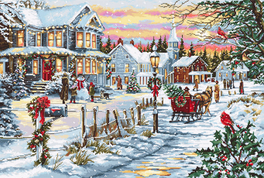 Cross Stitch Kit Luca-S - Christmas Eve, B595