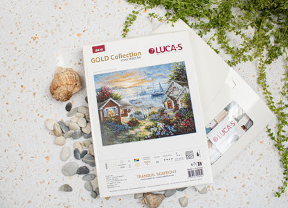 Cross Stitch Kit Luca-S - Tranquil Seafront, B619