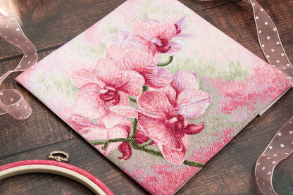 Cross Stitch Kit Luca-S - Graceful Orchids B7009