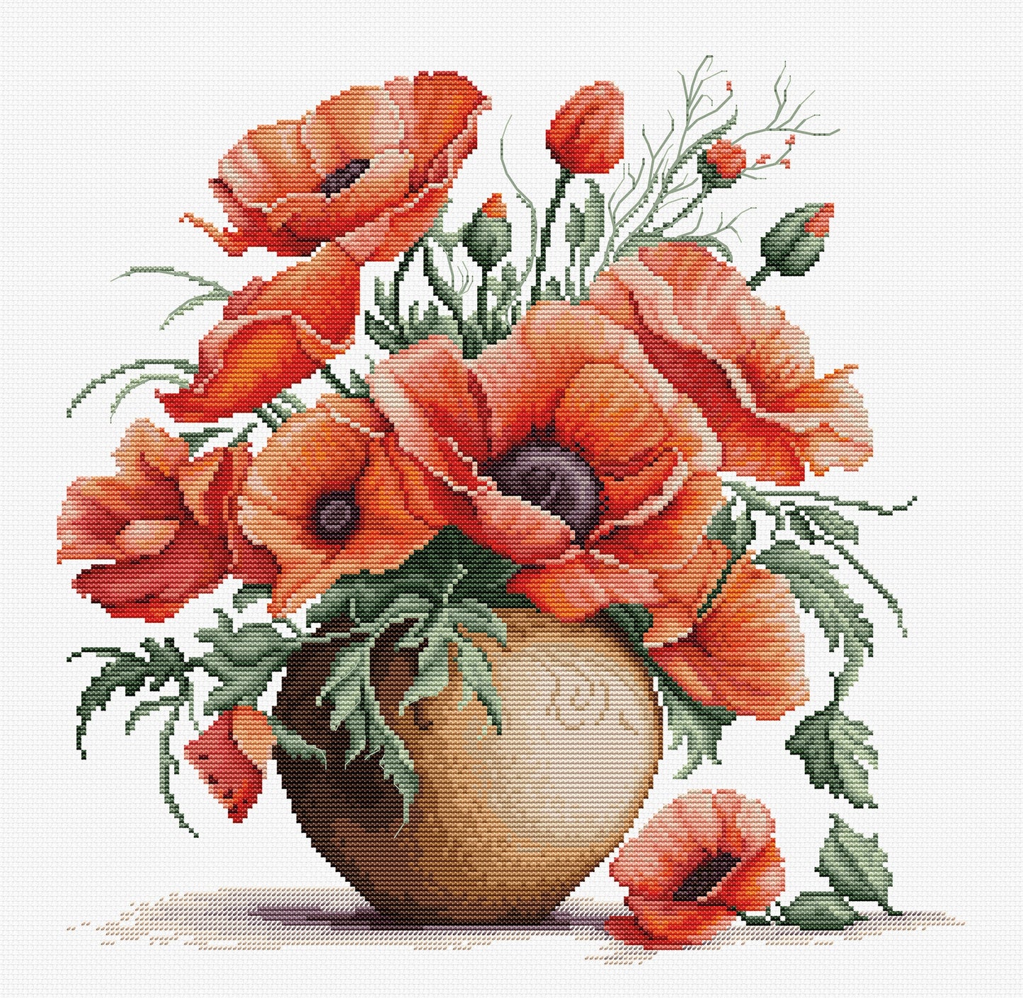 Cross Stitch Kit Luca-S - Summer Rubies, B7022
