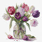 Cross Stitch Kit Luca-S - Bouquet of Tulips, B7029