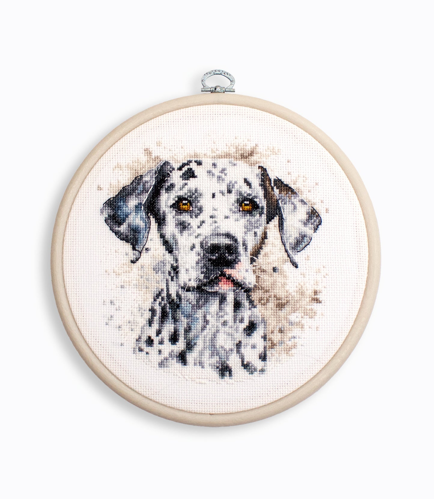 Cross Stitch Kit with Hoop Included Luca-S - The Dalmatian, BC208